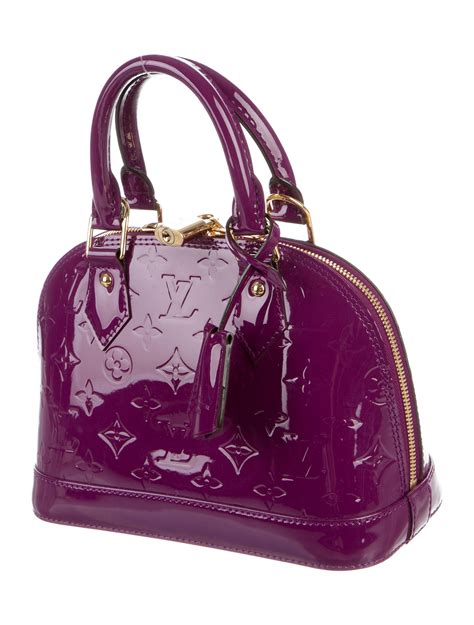 louis vuitton alma pm vernis price|louis vuitton monogram alma bb.